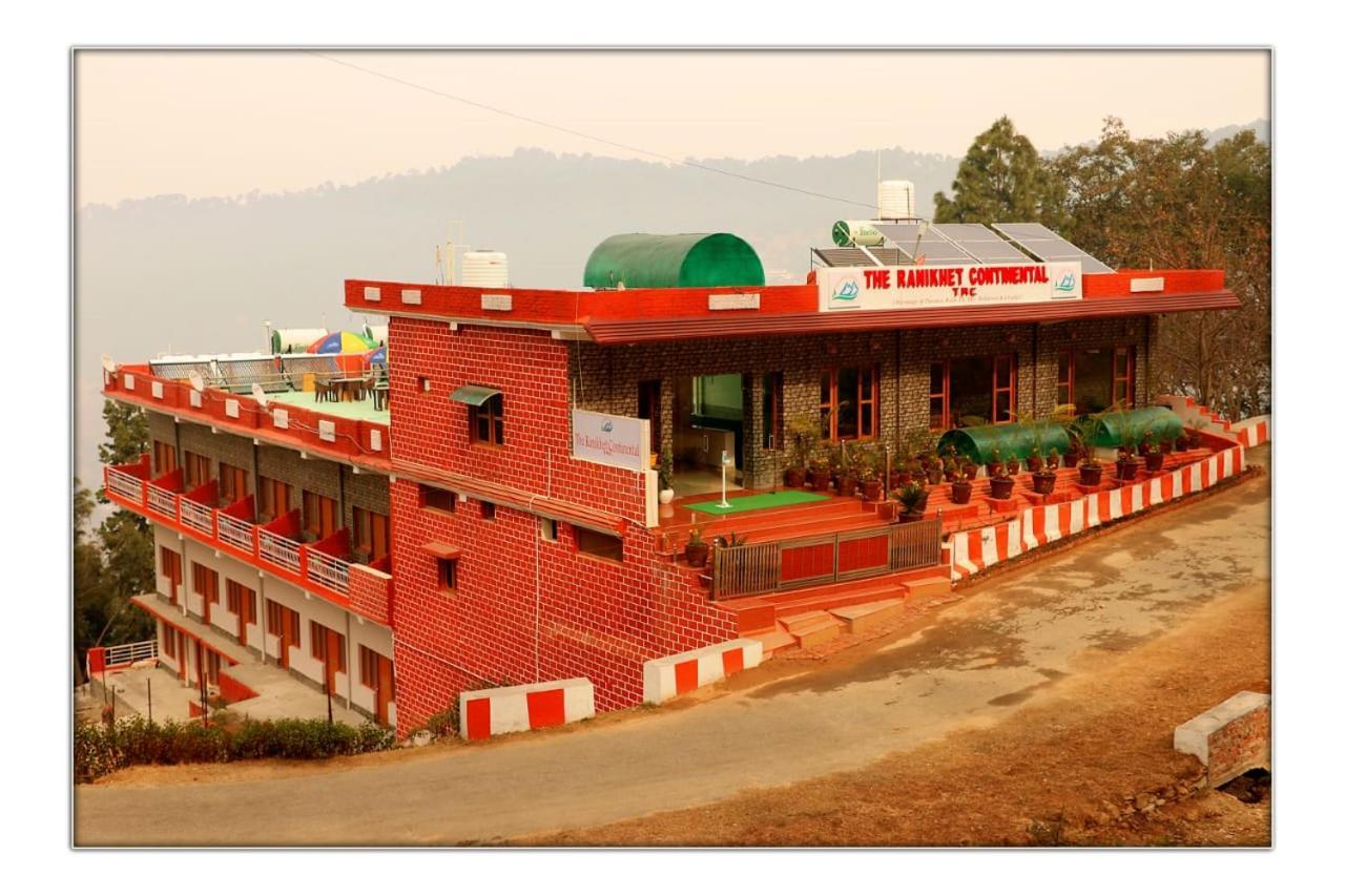 The Ranikhet Continental Hotel Exterior foto